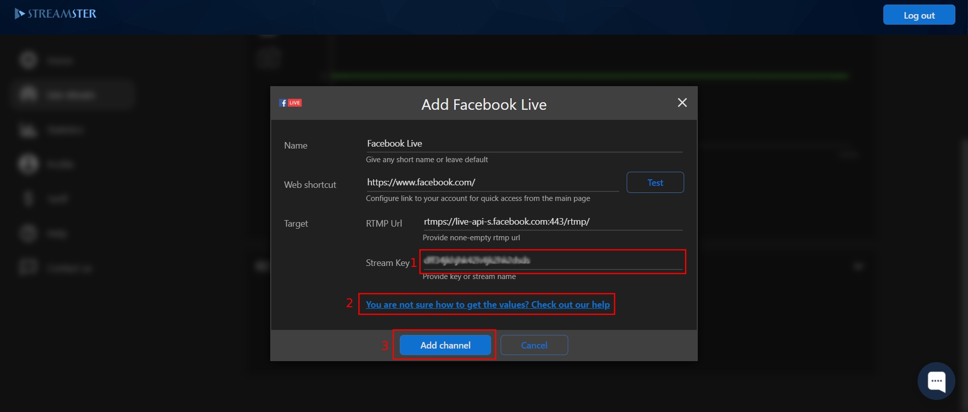 Setting Up Streaming Channels - Streamster Knowledge Base