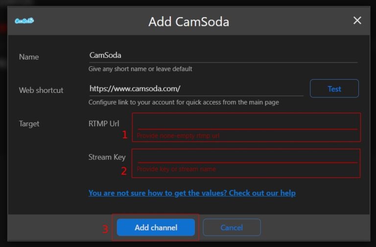 Desktop app | CamSoda channel - Streamster Knowledge Base