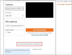 Desktop app | Chaturbate channel - Streamster Knowledge Base