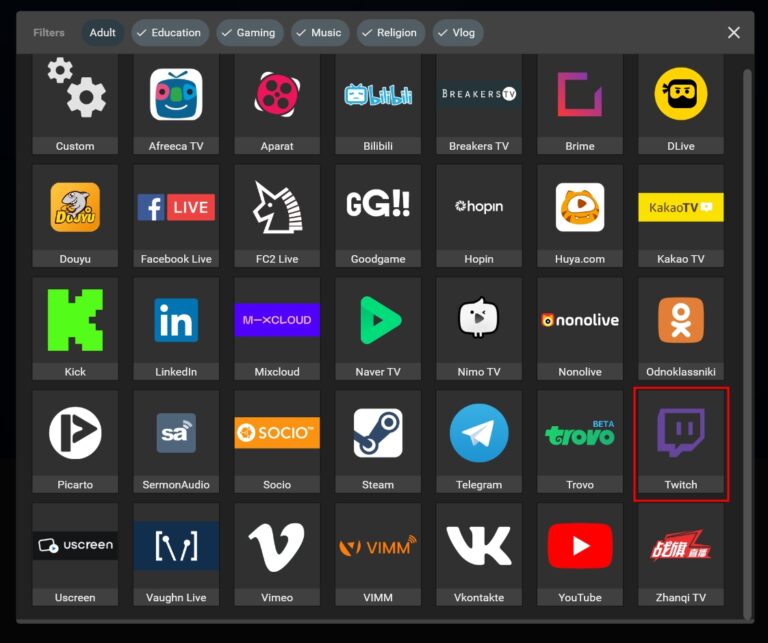 Desktop app | Twitch channel - Streamster Knowledge Base